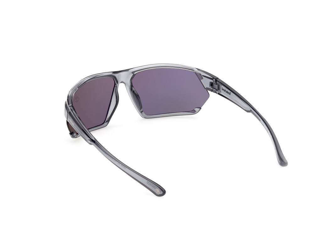 Sonnenbrillen Timberland TB9309 (20D) farbe grigio / altro form rechteckig gläser fumo polar.