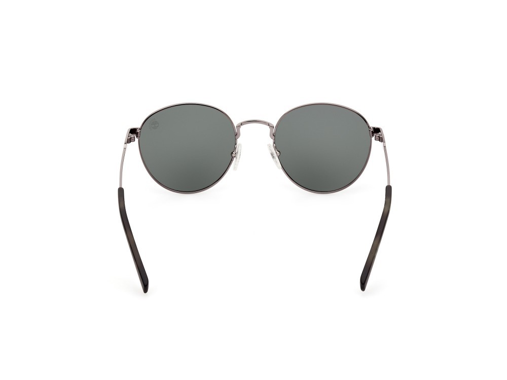 Sonnenbrillen Timberland TB9315 (08R) farbe antracite lucida form rund gläser verde polar.