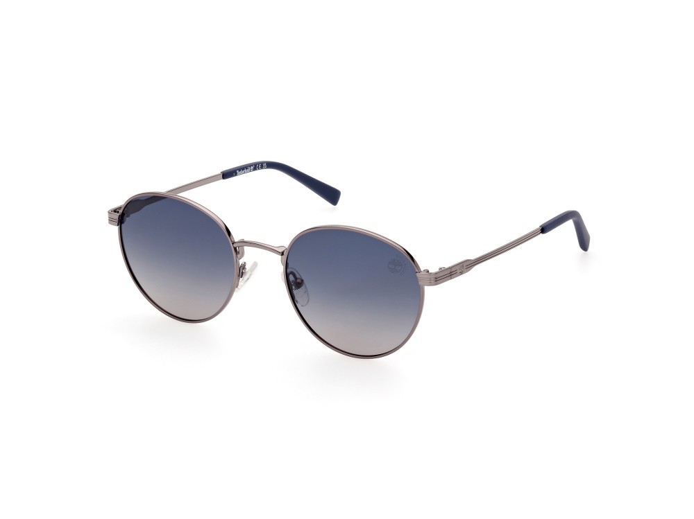 Sonnenbrillen Timberland TB9315 (12D) farbe rutenio scuro lucido form rund gläser fumo polar.