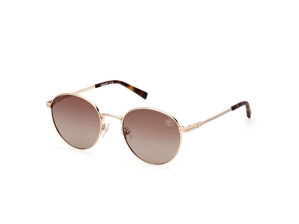 Sonnenbrillen Timberland TB9315 (32H) farbe oro form rund gläser marrone polar.