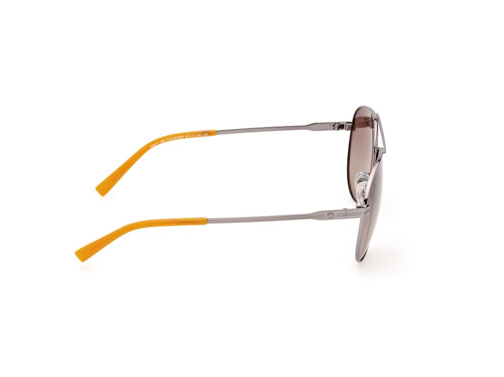 Sonnenbrillen Timberland TB9317 (08H) farbe antracite lucida form aviator gläser marrone polar.