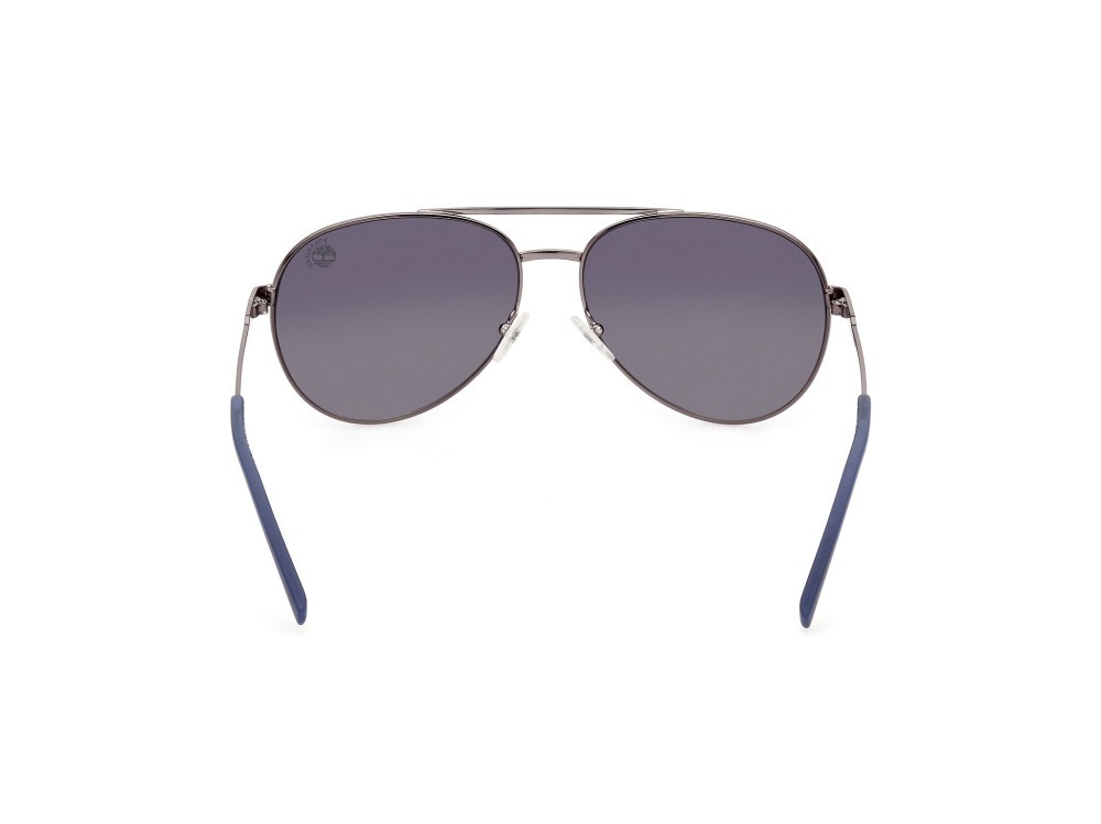 Sonnenbrillen Timberland TB9317 (12D) farbe rutenio scuro lucido form aviator gläser fumo polar.