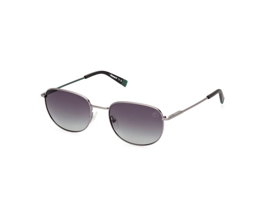 Sonnenbrillen Timberland TB9339 (09D) farbe antracite opaco form oval gläser fumo grad.polar.