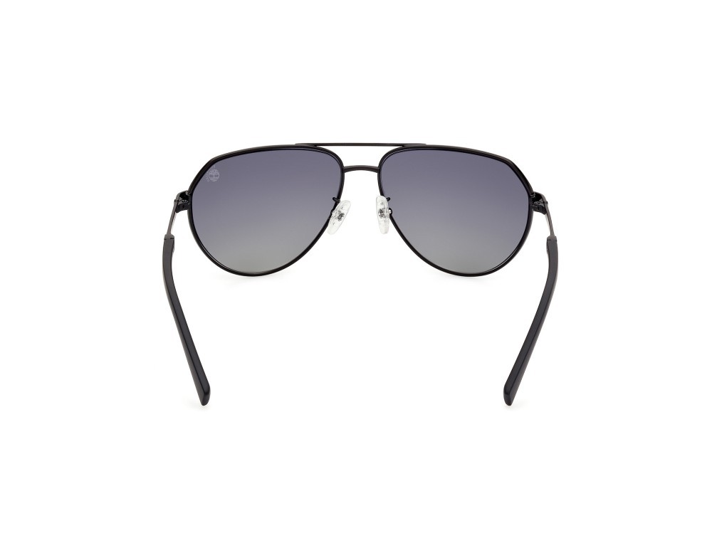 Sonnenbrillen Timberland TB9340-H (02D) farbe nero opaco form aviator gläser fumo grad. polar.