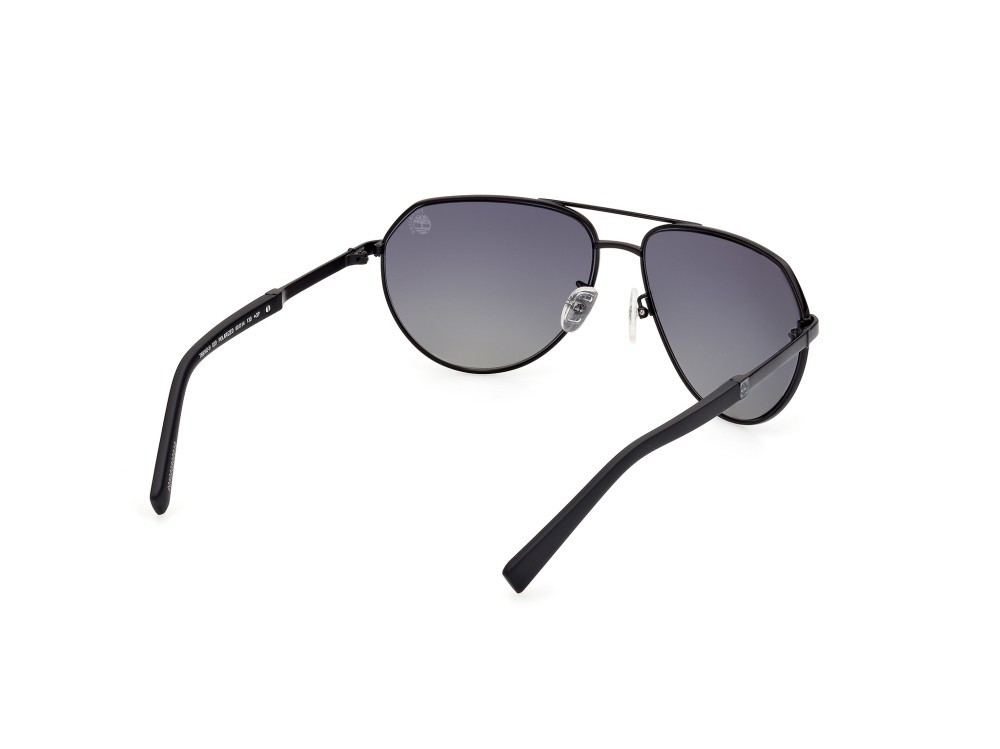 Sonnenbrillen Timberland TB9340-H (02D) farbe nero opaco form aviator gläser fumo grad. polar.