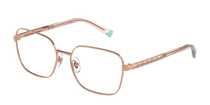 Occhiali da vista Tiffany TF 1140B (6163) colore rubedo forma rettangolare lenti demo lens