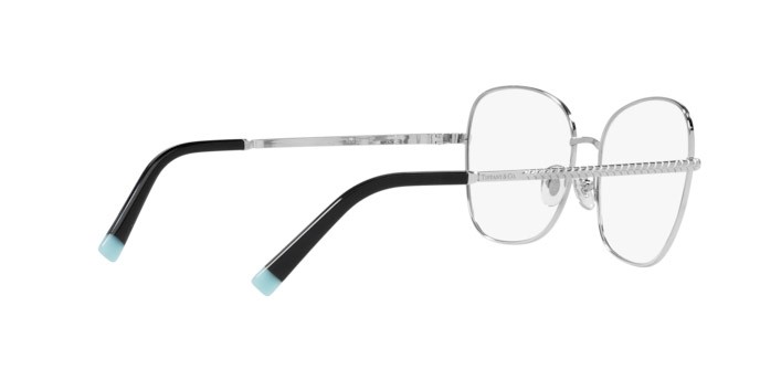 Eyeglasses Tiffany TF 1146 (6001) color silver shape square lenses demo lens