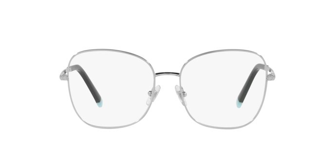 Eyeglasses Tiffany TF 1146 (6001) color silver shape square lenses demo lens