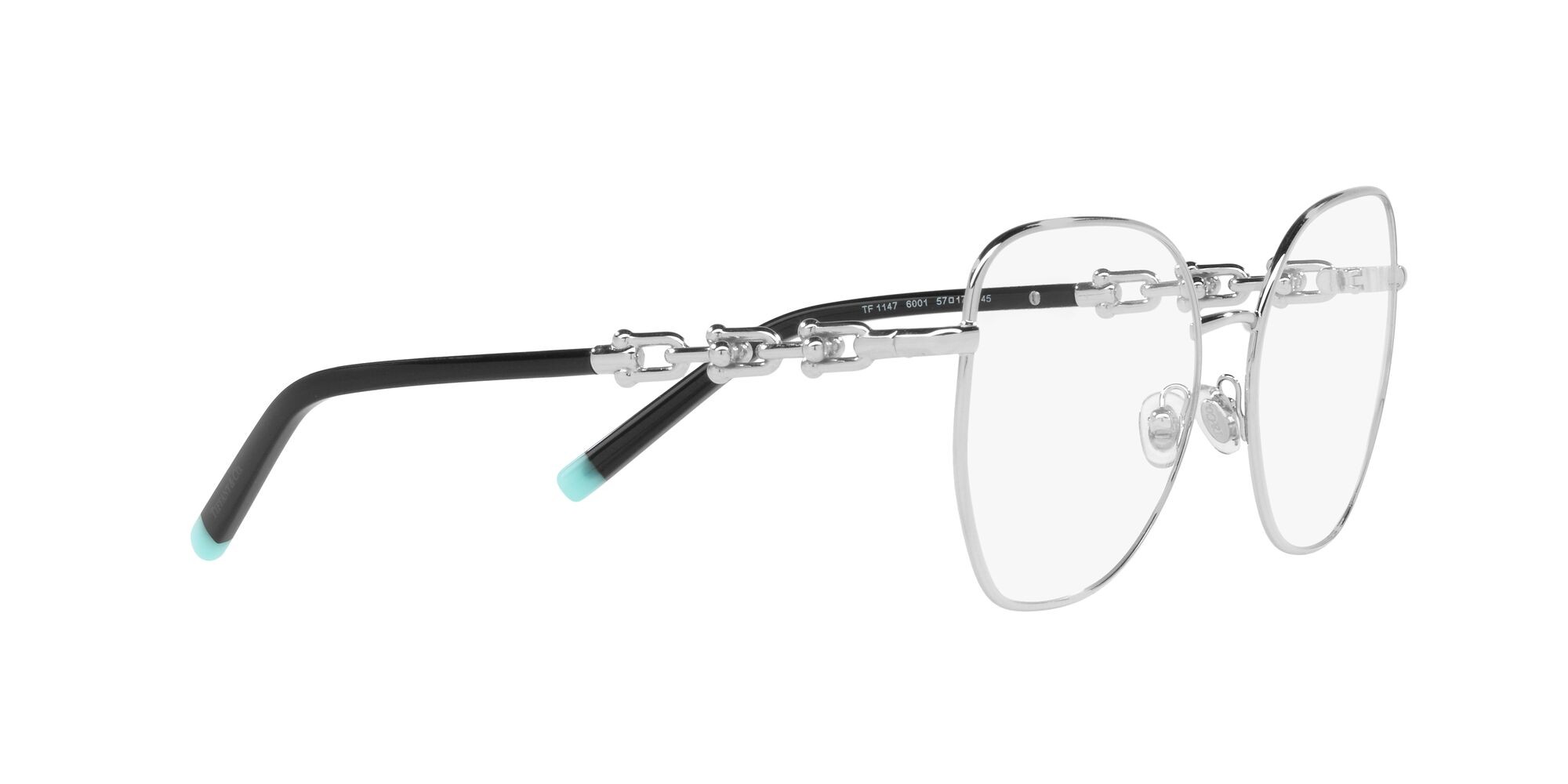 Occhiali da vista Tiffany TF 1147 (6001) colore argento forma irregolare lenti lente demo
