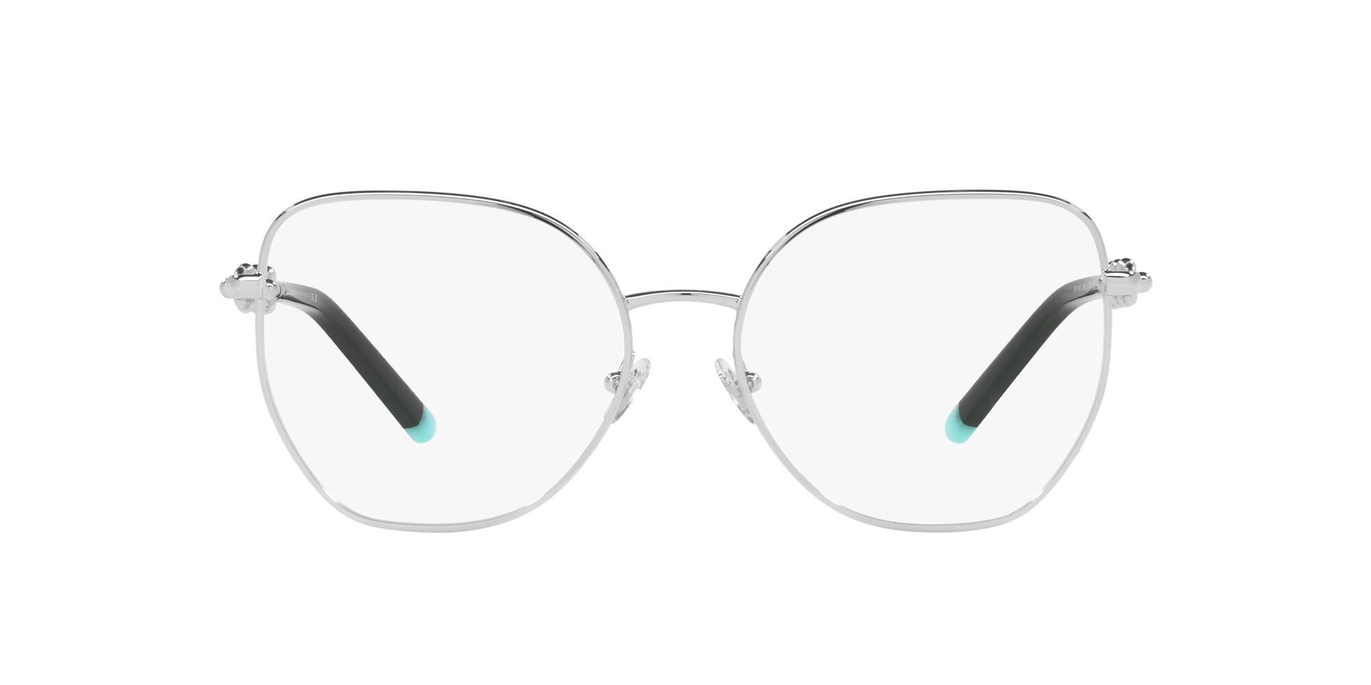 Occhiali da vista Tiffany TF 1147 (6001) colore argento forma irregolare lenti lente demo