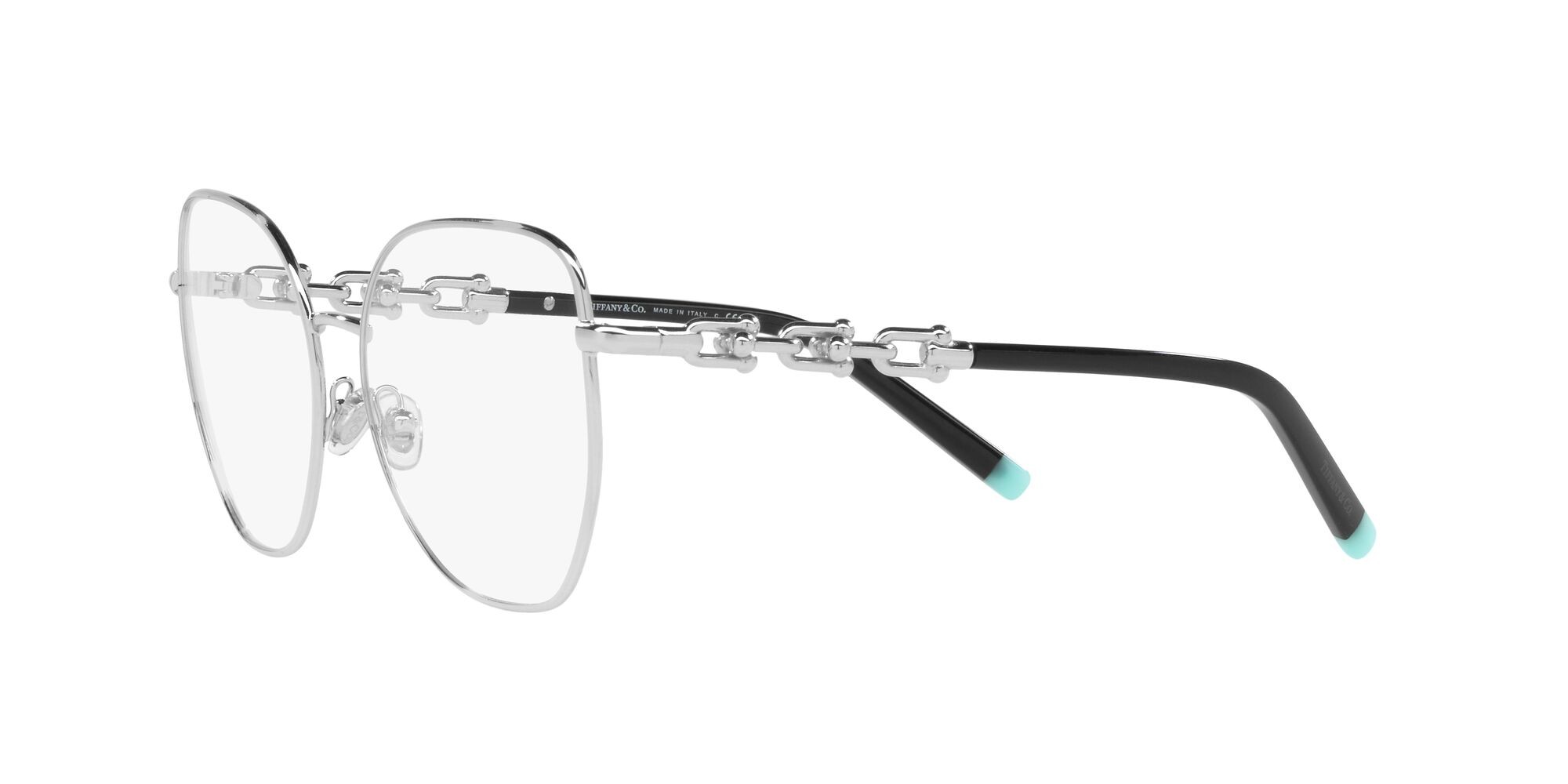Occhiali da vista Tiffany TF 1147 (6001) colore argento forma irregolare lenti lente demo