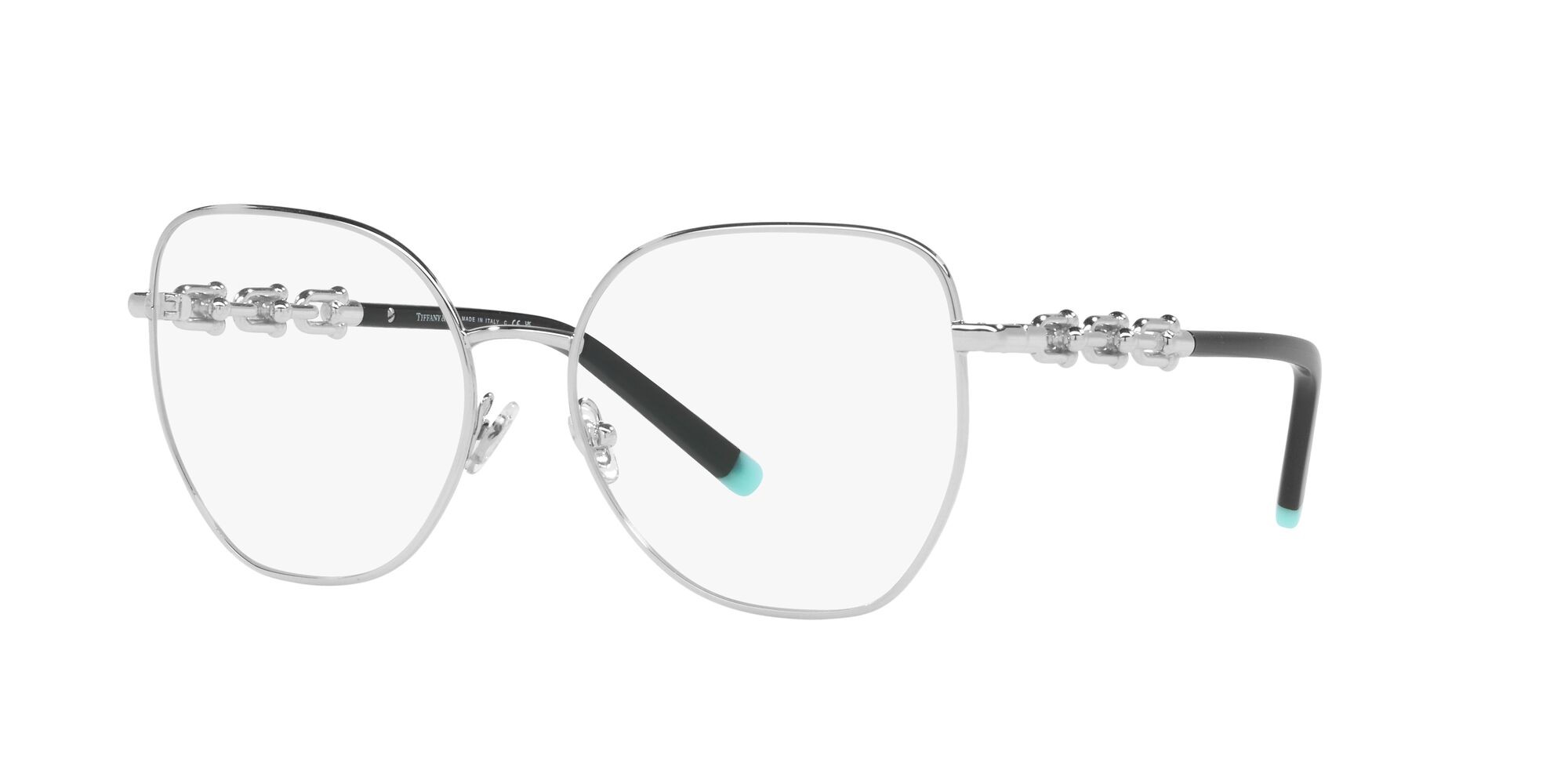 Occhiali da vista Tiffany TF 1147 (6001) colore argento forma irregolare lenti lente demo