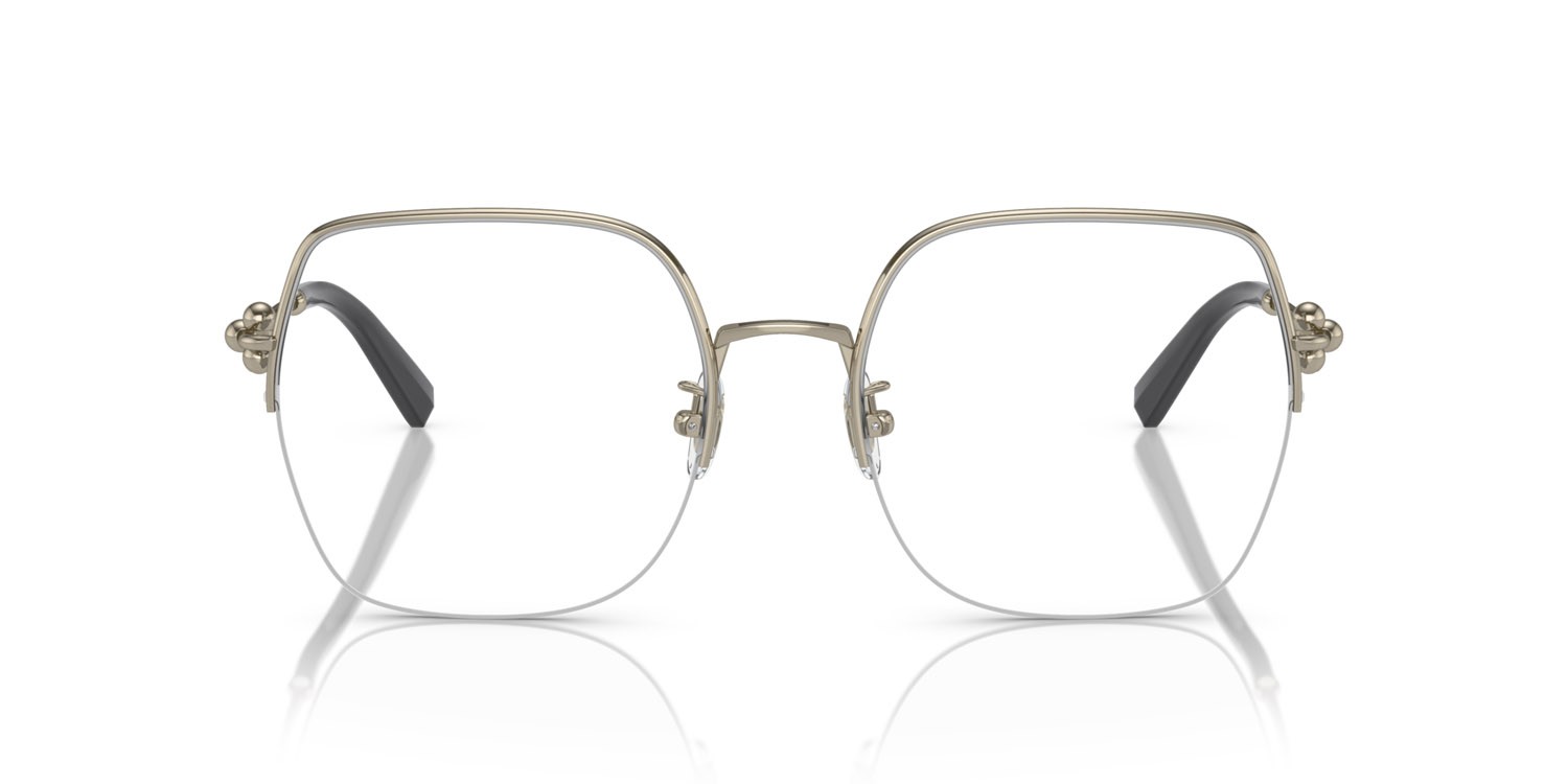 Eyeglasses Tiffany TF 1153D (6021) color oro pallido shape square lenses lente demo