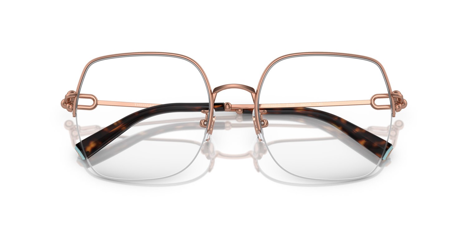 Eyeglasses Tiffany TF 1153D (6105) color rubedo shape square lenses lente demo