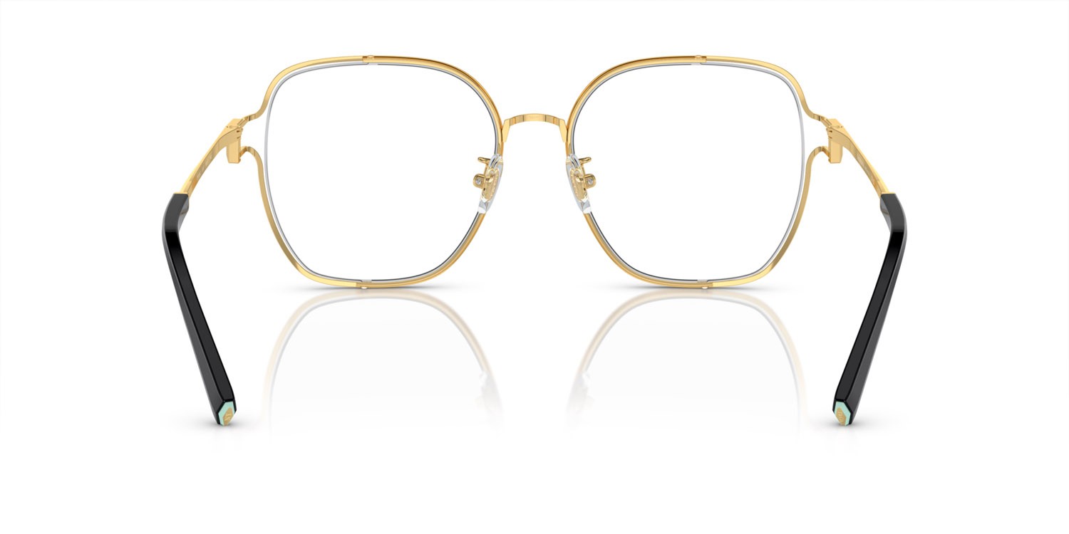 Eyeglasses Tiffany TF 1155D (6197) color nero su oro shape square lenses lente demo