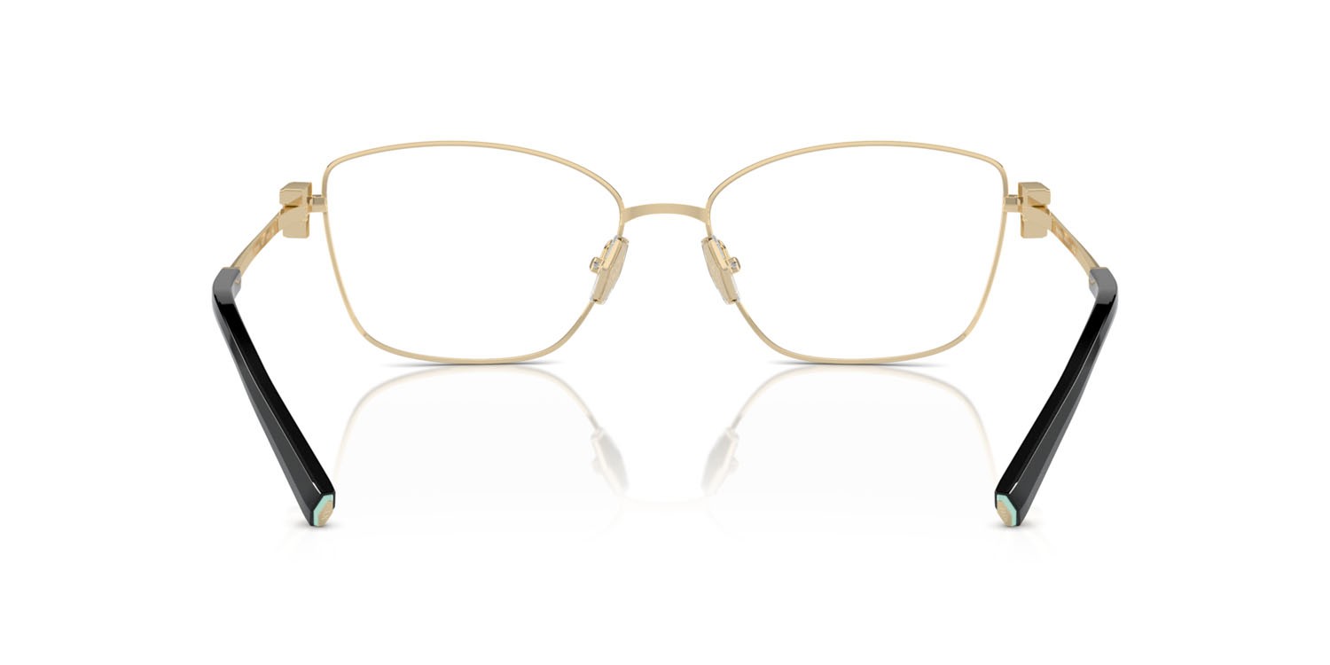 Eyeglasses Tiffany TF 1160B (6021) color oro pallido shape butterfly lenses lente demo