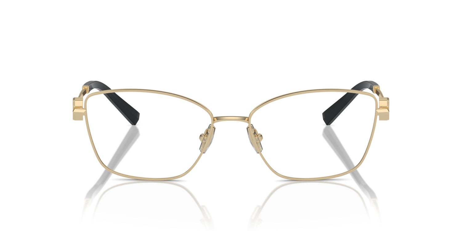 Eyeglasses Tiffany TF 1160B (6021) color oro pallido shape butterfly lenses lente demo