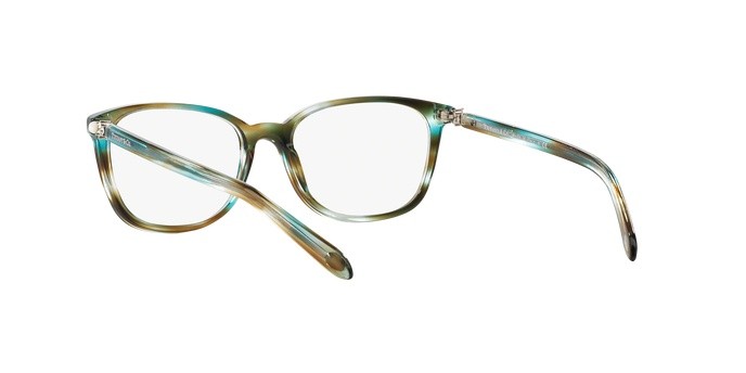 Eyeglasses Tiffany TF 2109HB (8124) color ocean turquoise shape square lenses demo lens