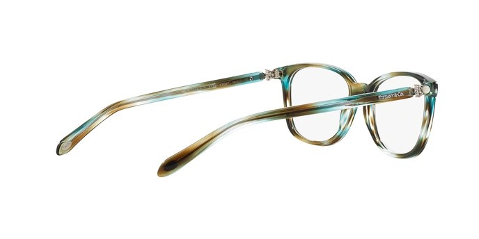 Eyeglasses Tiffany TF 2109HB (8124) color ocean turquoise shape square lenses demo lens