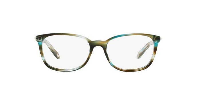 Eyeglasses Tiffany TF 2109HB (8124) color ocean turquoise shape square lenses demo lens