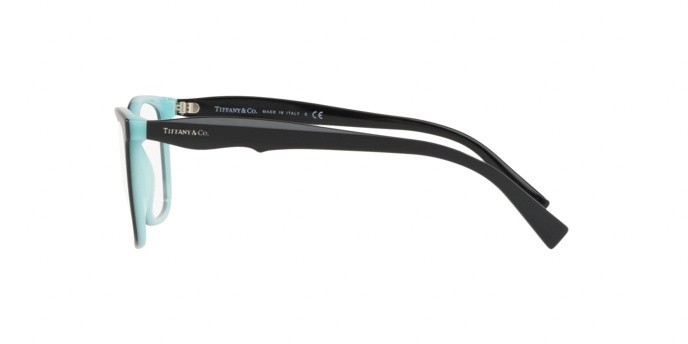 Eyeglasses Tiffany TF 2175 (8055) color black/blue shape square lenses demo lens