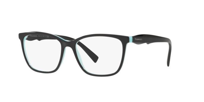 Eyeglasses Tiffany TF 2175 (8055) color black/blue shape square lenses demo lens