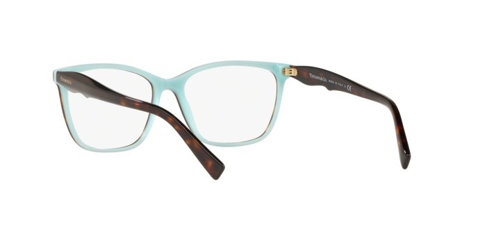 Eyeglasses Tiffany TF 2175 (8134) color havana/blue shape square lenses demo lens