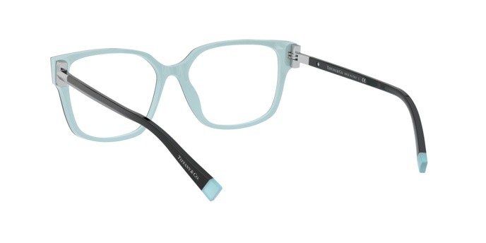 Brillen Tiffany TF 2197 (8055) farbe black/blue tiffany form quadratisch gläser demo lens