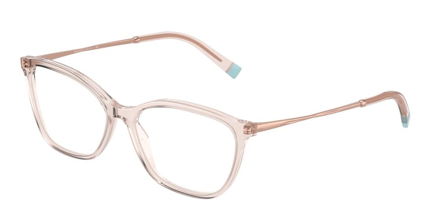Eyeglasses Tiffany TF 2205 (8328) color nude transparent shape butterfly lenses demo lens