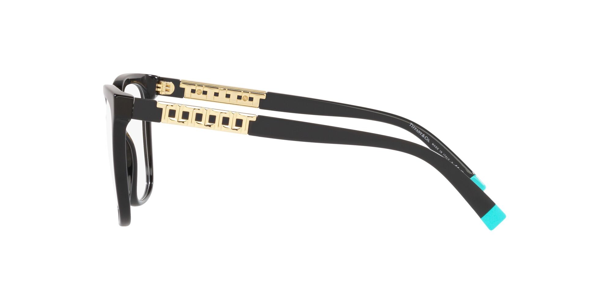 Eyeglasses Tiffany TF 2227 (8001) color nero shape square lenses lente demo