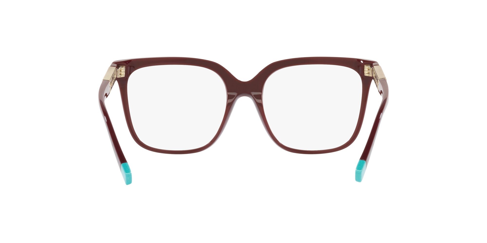Eyeglasses Tiffany TF 2227 (8353) color borgogna tinta unita shape square lenses lente demo