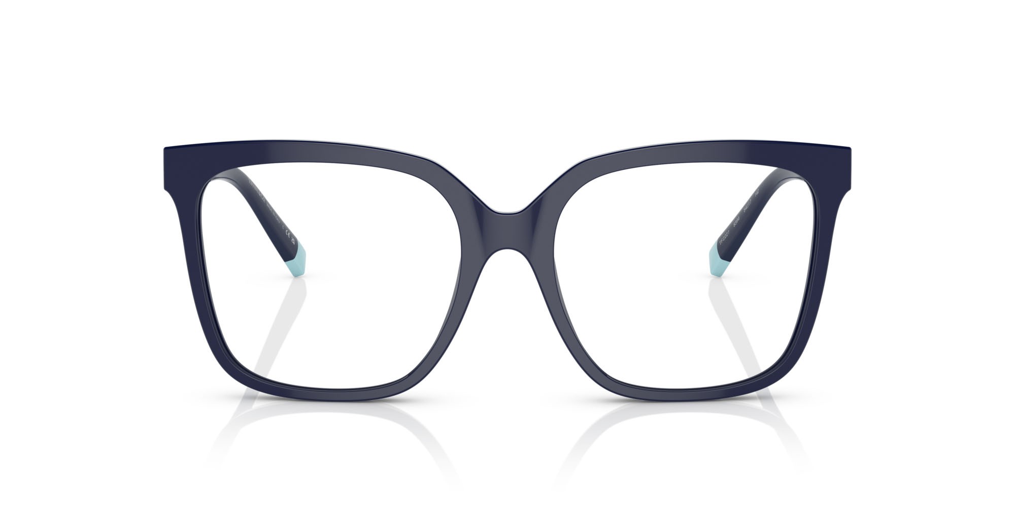 Eyeglasses Tiffany TF 2227 (8396) color blu spectrum shape square lenses lente demo