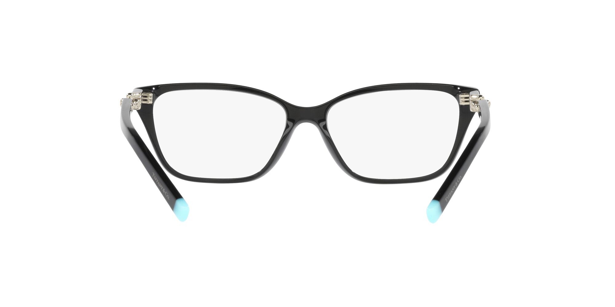 Eyeglasses Tiffany TF 2229 (8001) color nero shape rectangle lenses lente demo