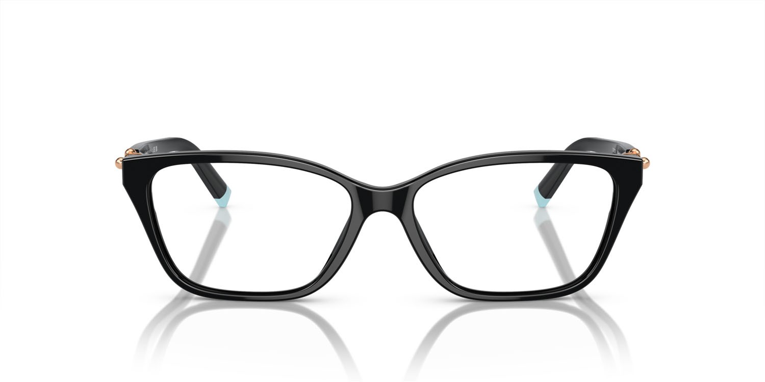 Eyeglasses Tiffany TF 2229 (8420) color nero shape rectangle lenses lente demo