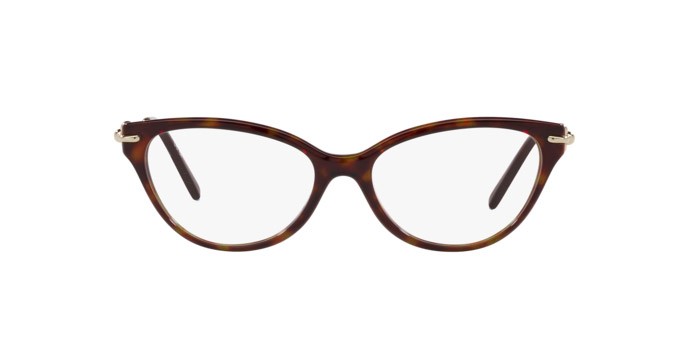 Eyeglasses Tiffany TF 2231 (8015) color havana shape cat eye lenses lente demo