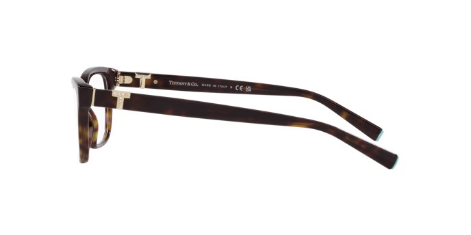 Eyeglasses Tiffany TF 2233B (8015) color havana shape square lenses lente demo