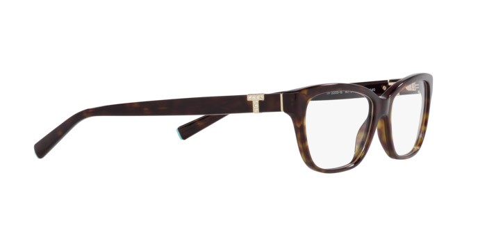 Eyeglasses Tiffany TF 2233B (8015) color havana shape square lenses lente demo