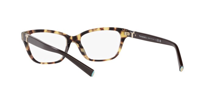 Brillen Tiffany TF 2233B (8064) farbe havana giallo form quadratisch gläser lente demo