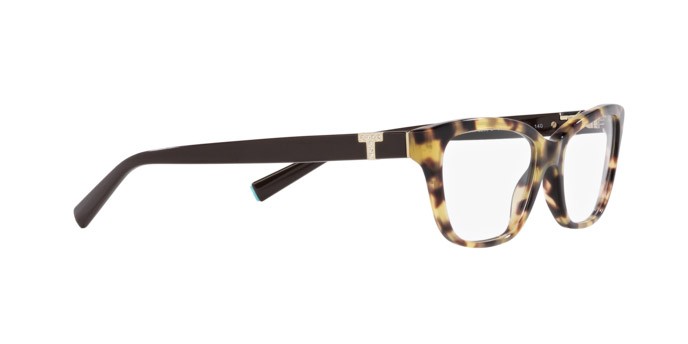 Brillen Tiffany TF 2233B (8064) farbe havana giallo form quadratisch gläser lente demo