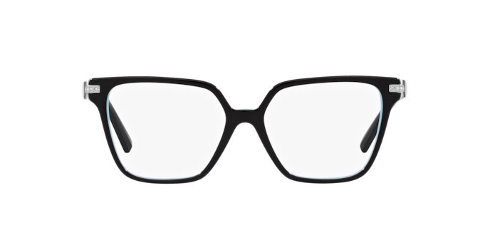 Eyeglasses Tiffany TF 2234B (8055) color nero su blu tiffany shape square lenses lente demo