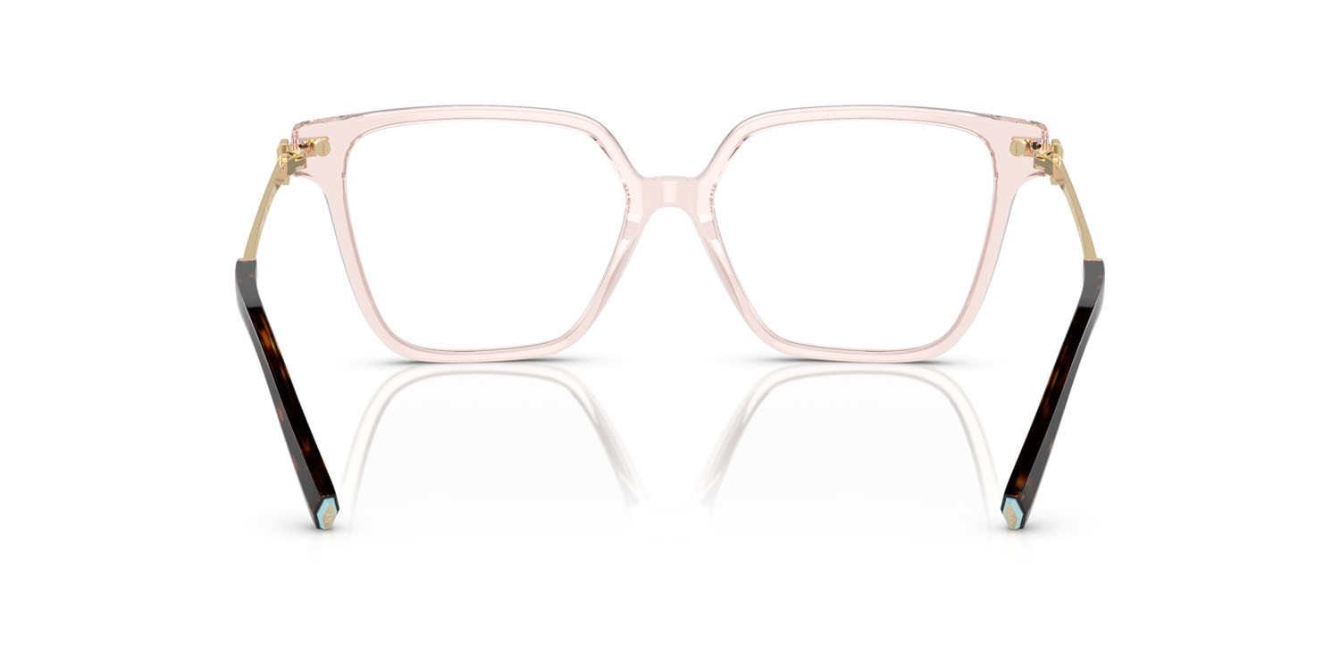 Eyeglasses Tiffany TF 2234B (8278) color nude crystal shape square lenses lente demo