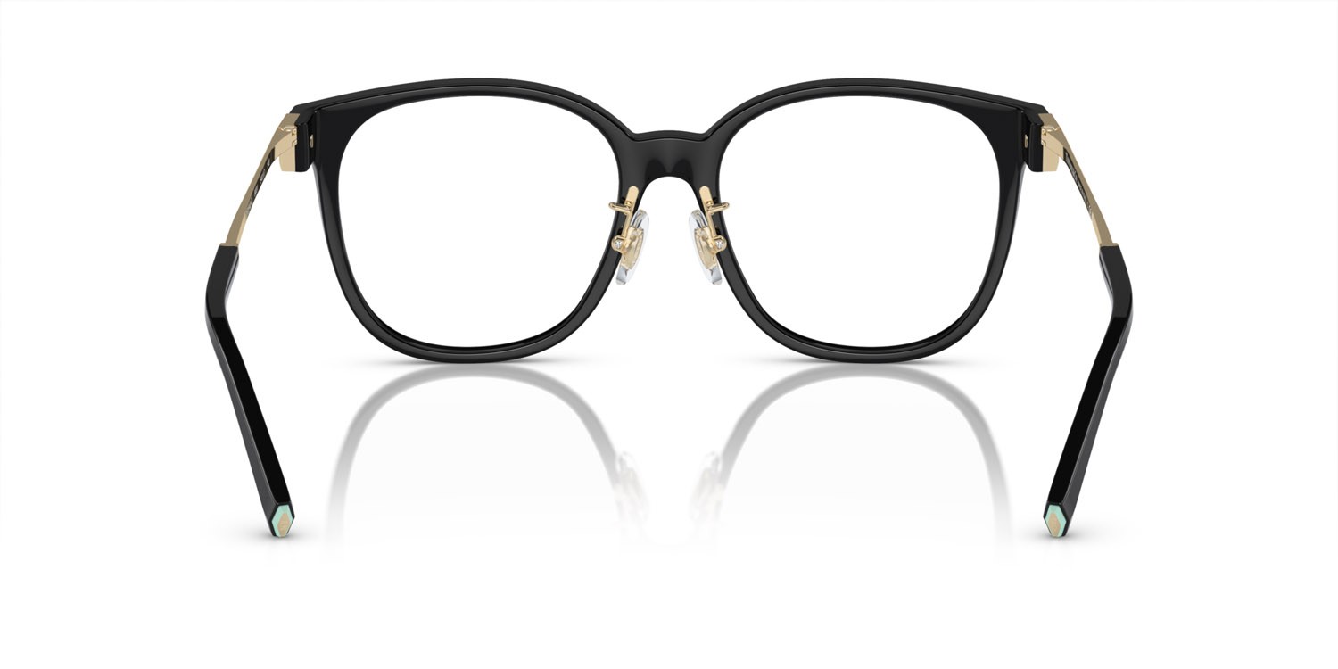 Brillen Tiffany TF 2240D (8001) farbe nero form quadratisch gläser lente demo