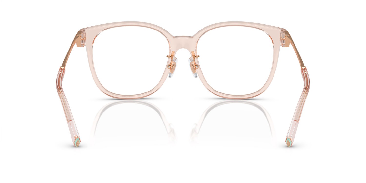 Eyeglasses Tiffany TF 2240D (8278) color nude crystal shape square lenses lente demo
