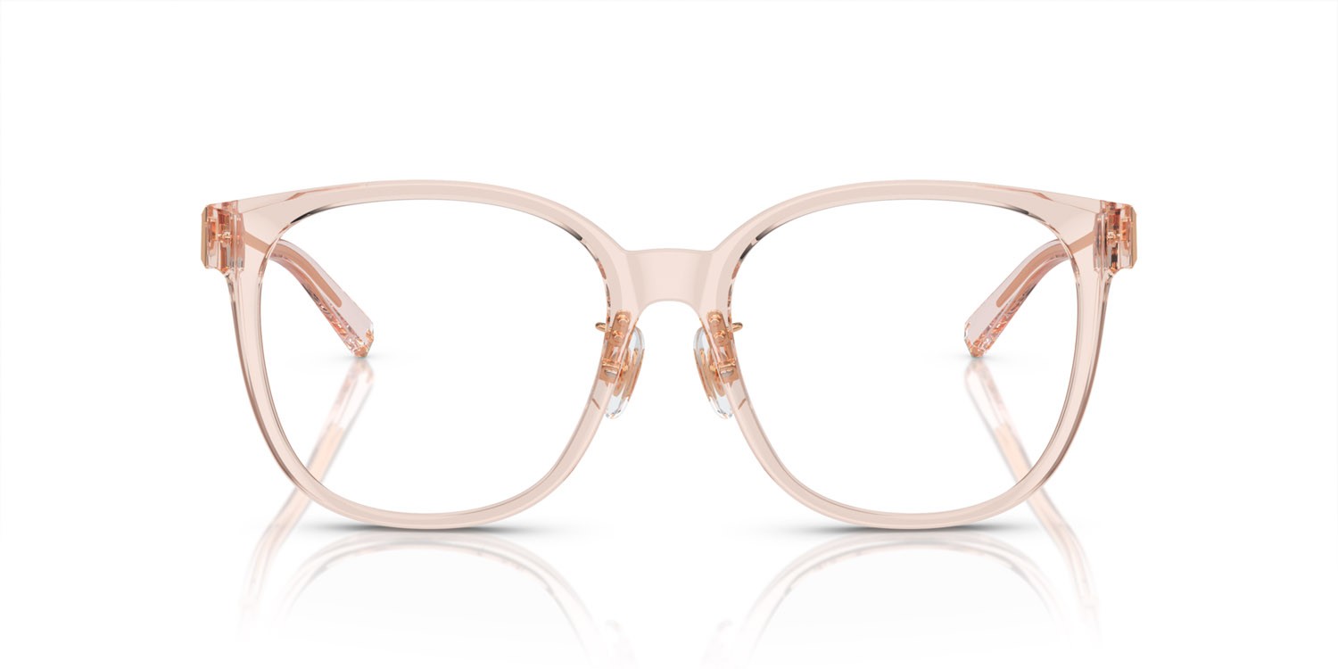 Eyeglasses Tiffany TF 2240D (8278) color nude crystal shape square lenses lente demo