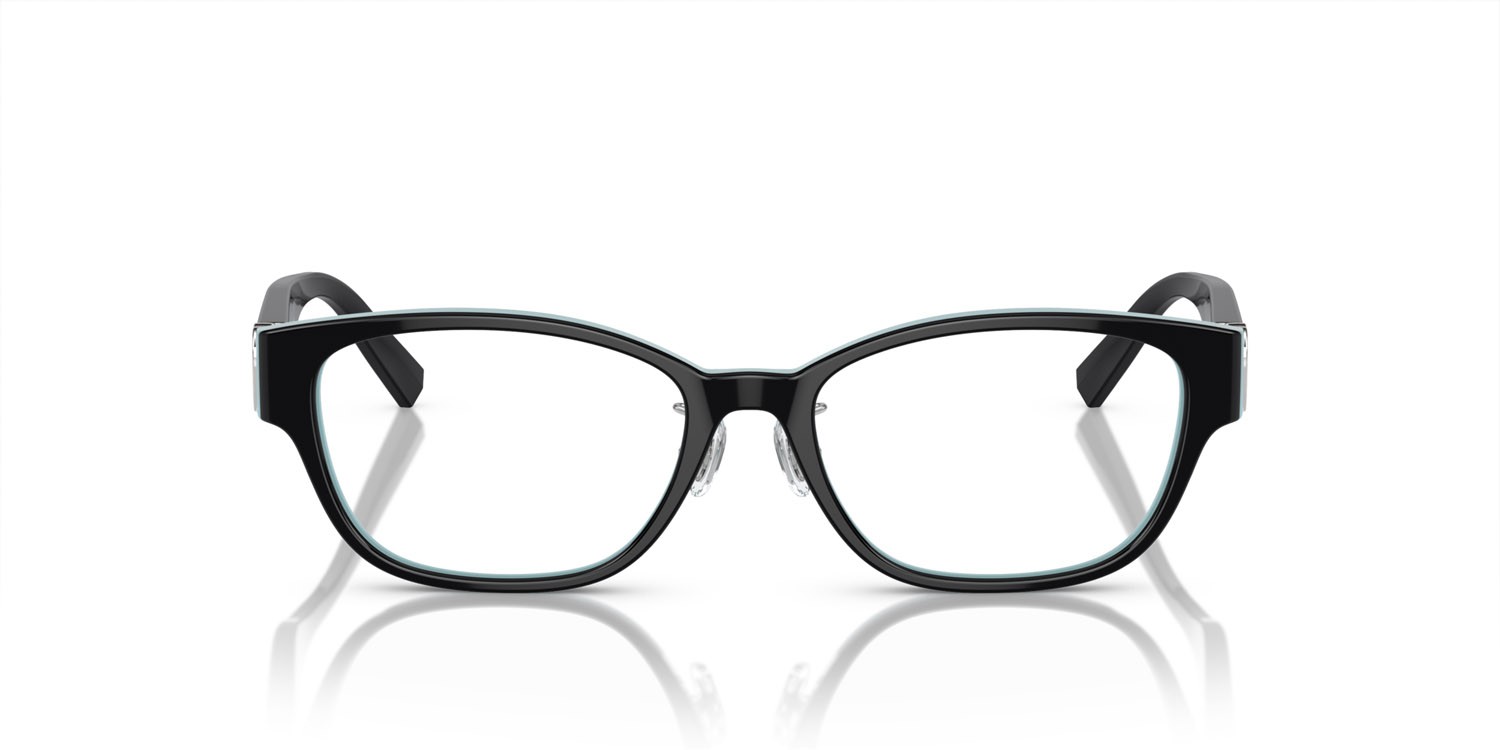 Brillen Tiffany TF 2243D (8055) farbe nero su blu tiffany form quadratisch gläser lente demo