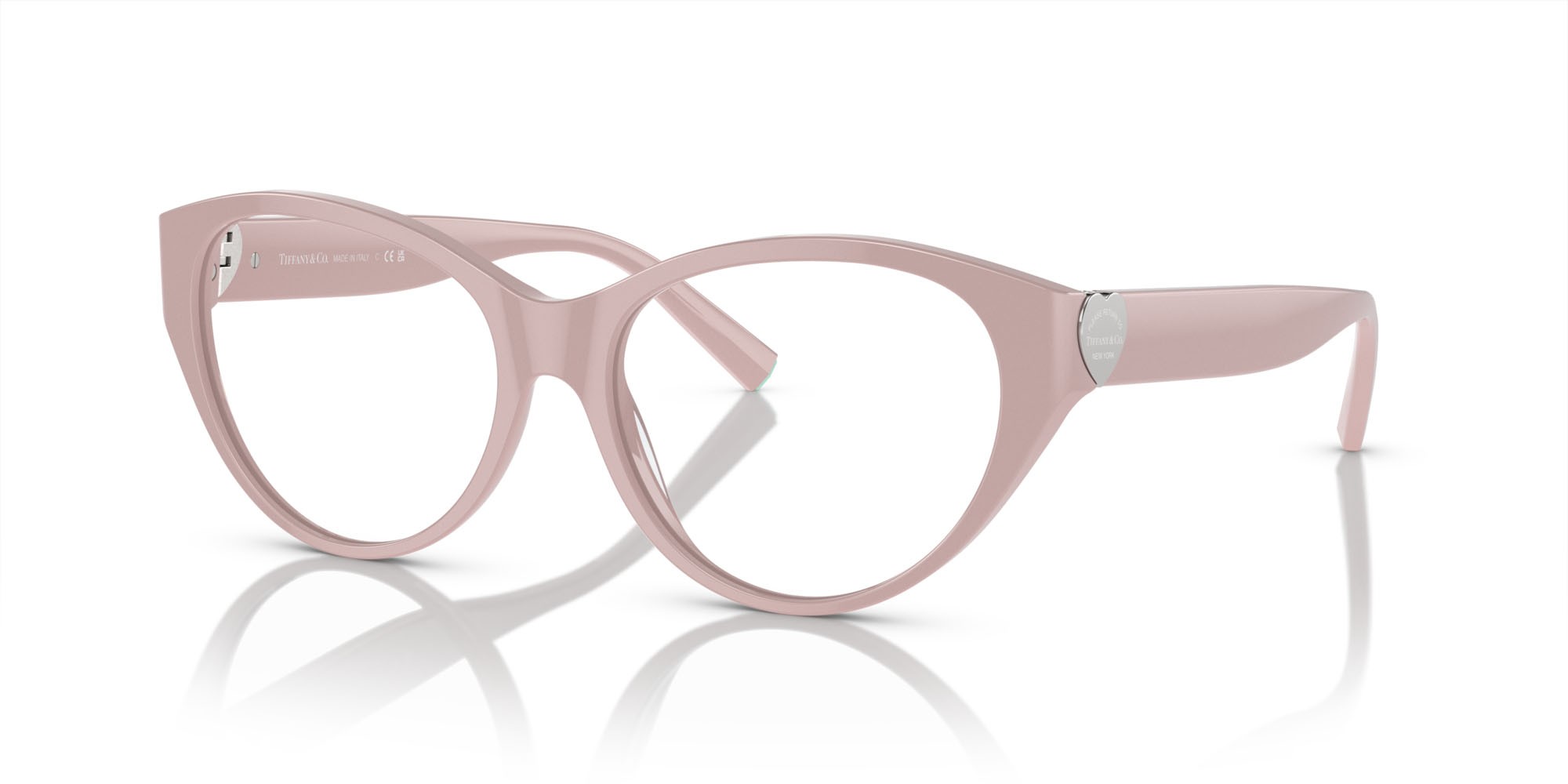Brillen Tiffany TF 2244 (8393) farbe rosa polvere form pantos gläser lente demo