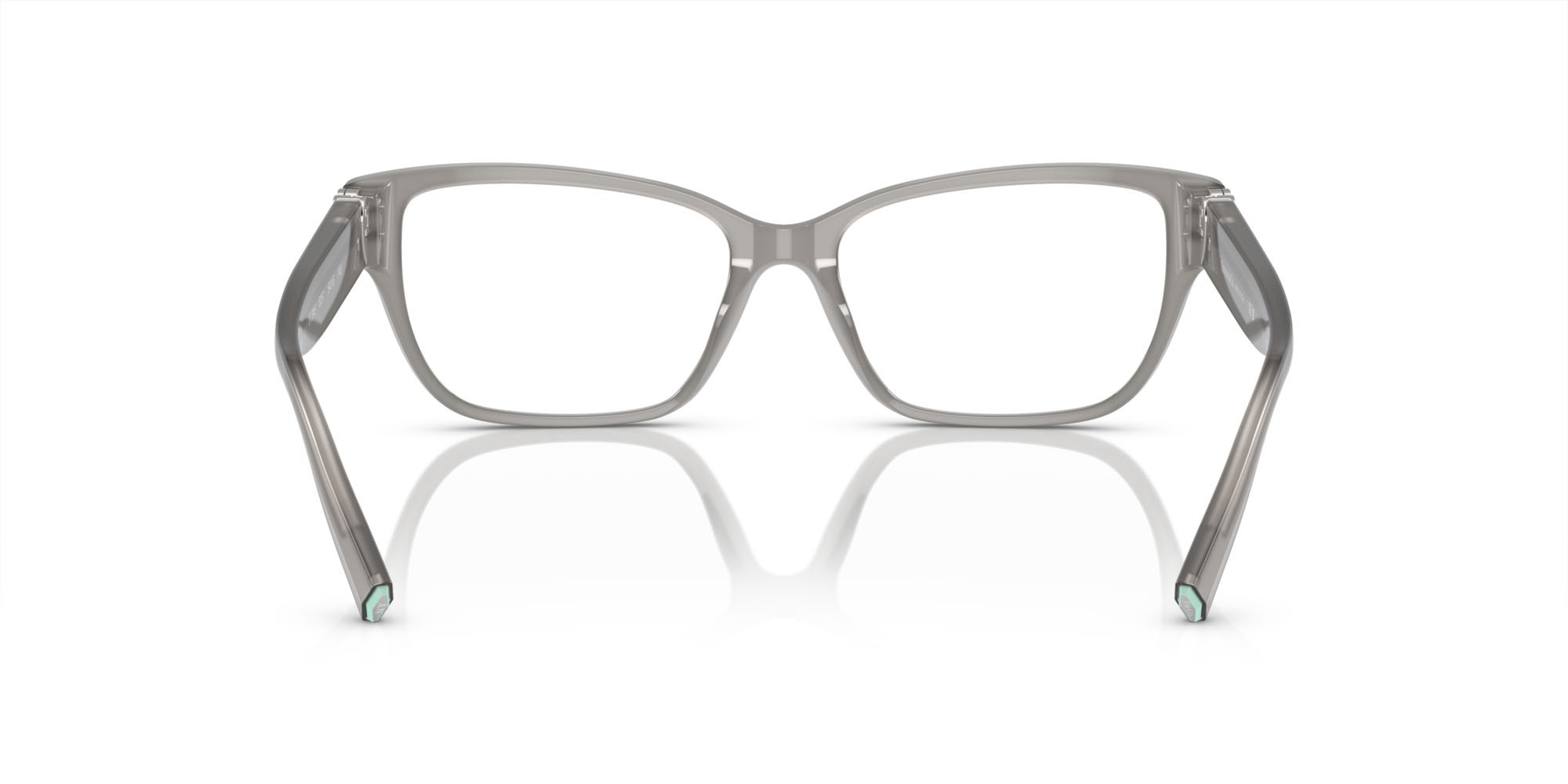 Occhiali da vista Tiffany TF 2245 (8257) colore grigio opale forma rettangolare lenti lente demo