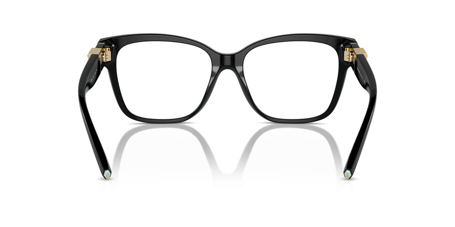Occhiali da vista Tiffany TF 2246 (8001) colore nero forma quadrato lenti lente demo
