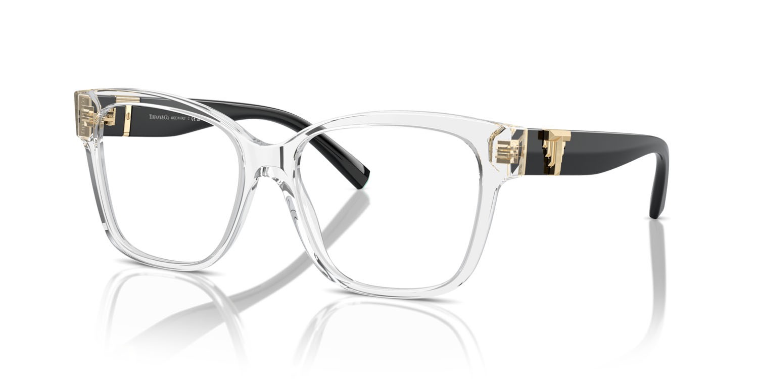 Occhiali da vista Tiffany TF 2246 (8047) colore cristallo forma quadrato lenti lente demo