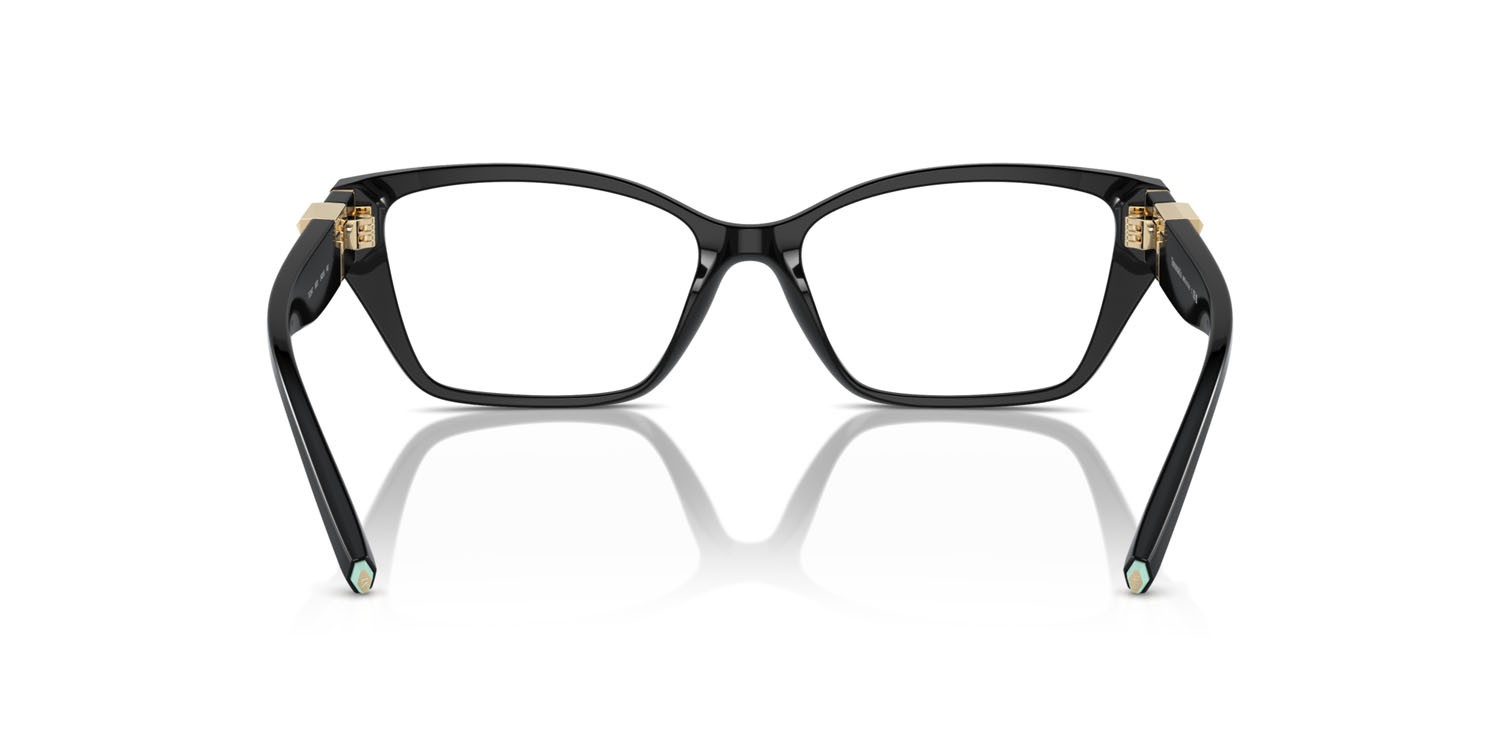 Eyeglasses Tiffany TF 2247 (8001) color nero shape rectangle lenses lente demo